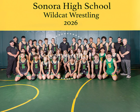 SHS Wrestling Team 2026 8x10