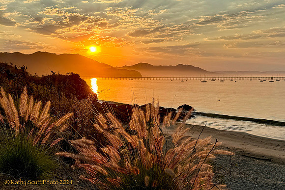 Sunrise without frame