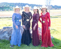 Group Queen Bailey Stepp & Contestants full body shot