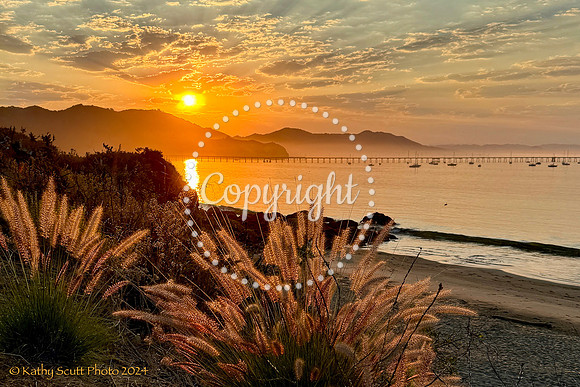 Sunrise without frame