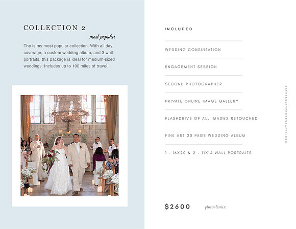 Wedding Prices Collection 2 2022 copy